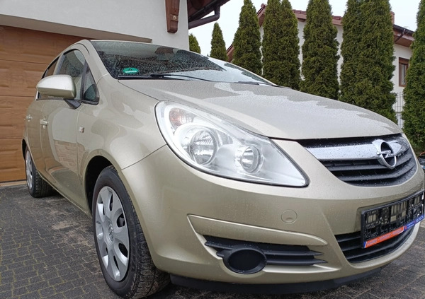 Opel Corsa cena 12900 przebieg: 139000, rok produkcji 2008 z Gniezno małe 137